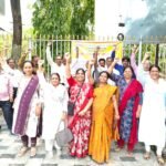 “ऑफ्रोह चे वतीने पदोन्नती व अनुकंपा धोरणा साठी निदर्शने संपन्न”
